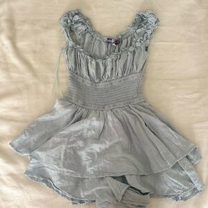 Urban Outfitters Ruffle Romper Dress